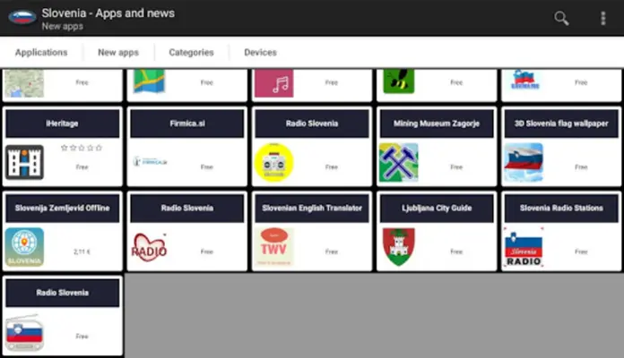 Slovenian apps and games android App screenshot 1