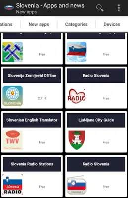 Slovenian apps and games android App screenshot 4